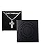Lucky Brand Stainless Steel Cross Necklace for Men 24
