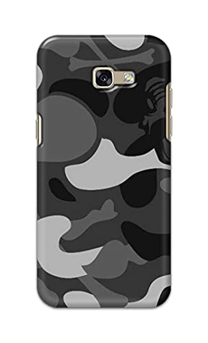 Image of Printed Hard Back Cover Case for Samsung Galaxy A5 2017 Back Cover (Army Pattern) -702