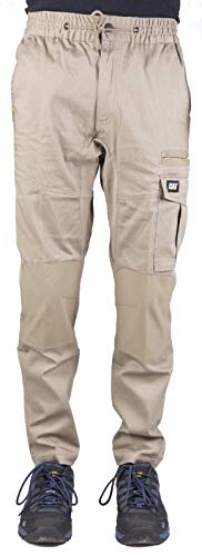 Caterpillar CAT Dynamic Khaki 270g Cotton/Spandex Stretch Slim-fit Work Trouser