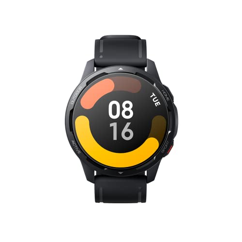 Xiaomi Watch S1 Active - 1.43インチAMOLEDスクリーン、60 Hz周波数、117スポーツモード、心拍数モニタリング、睡眠、ストレス、SpO2、5ATM、46 mmを備えたスマートウォッチ