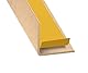 CQFD, PVC-Eckprofil Buche, 30 x 30 mm, selbstklebend, 1,30 m