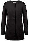 Ob schick im Business-Look mit Bluse und Hose oder auch als eleganter Casual Trenchcoat zu Jeans und Sneakern, mit dieser hochwertigen Übergangsjacke bist du immer gut gekleidet. Der Mantel ist ein bequemes, stilsicheres und immer gut kombinierbares Basic für deinen Kleiderschrank.