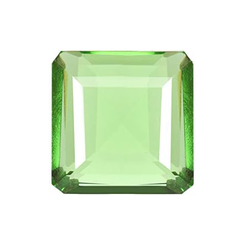 REAL-GEMS 75.50 Ct Square Cut Green Amethyst Cover