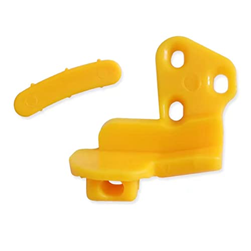 Tire Changer Plastic Insert, Tire Machine Guard, Wheel Rim Edge Protector for Mount Duck Head, Nylon Tyre Demount Fitting Head Part, 6 Front (Upper) + 6 Rear (Lower) Insert Kit/Pack, 1 Pack, 21Y3H