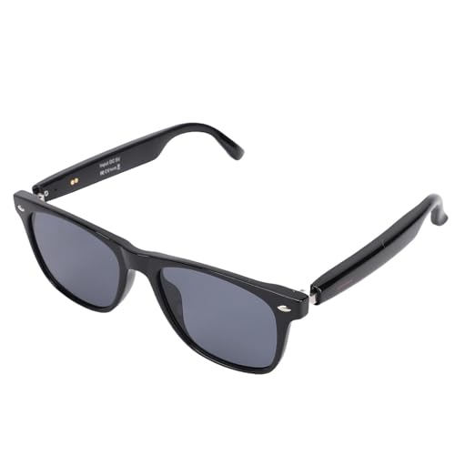 Yoidesu AI Smart Glasses, Bluetooth 5.4 Translation Glasses with 144 Languages, IP65 Water Proof, Blue Light Blocking, Built in Mic and Speaker for Travel Meeting (Black Frame)