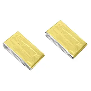 Yardenfun 20 Pcs First Aid Blanket Blanket Outdoor Camping Blankets Outdoor Blankets Multipurpose Tool Outdoor Tools Emergency Supplies Coating Life-Saving Survive