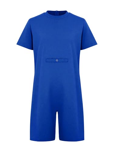 Pyjama de soin avec zip au dos pour maintenir les protections de l'enfant