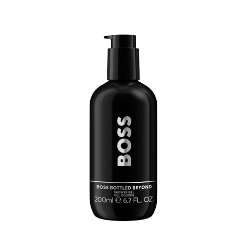 BOSS Bottled Beyond Duschgel – Holziger Duft – Mit Noten von Ingwer und Leder – Reinigend und feuchtigkeitsspendend, 200ml BOSS Bottled Beyond Duschgel – Holziger Duft – Mit Noten von Ingwer und Leder – Reinigend und feuchtigkeitsspendend, 200ml
