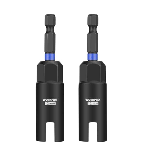 WORKPRO 2 PCS Wing Nut Driver CR-V Steel 12mm 12mm