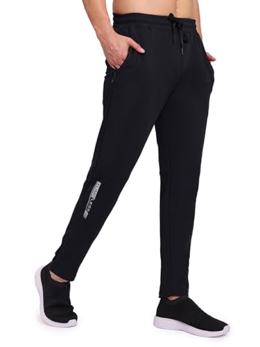 Image of TECHNOSPORT Men Mid Rise Regular Fit Active Track Pant - (MPOR15) Pack of 1
