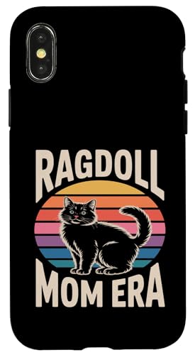 Ragdoll Mom Era ���g�� ���O�h�[�� �L �}�} �X�}�z�P�[�X iPhone X/XS �p