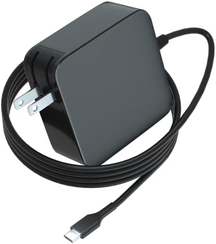 65W USB Type C Laptop Charger for ASUS UX425 UX435 UX391 UX325 Chromebook C302 C302C C302S C403N C423 C213 C523 Zenbook 3 Deluxe UX490 Pro B9440UA and Other Laptop Type C Chargers