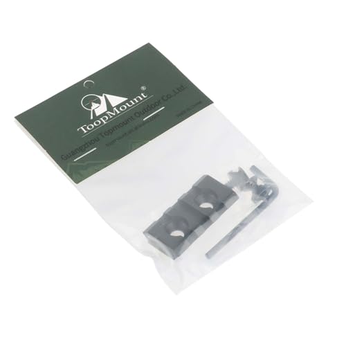 ToopMount Picatinny Rifle Rail Tactical Riser Mount 3 Slots Mount Rail Aluminum for Outdoor Hunting Sports - Image 4