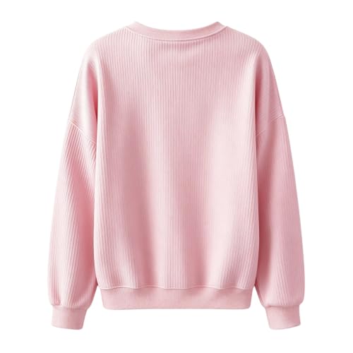 Christmas Sweatshirts for Women Crew Neck Xmas Holiday Graphic Pullovers - image 6