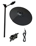 Alesis PRO 10 inch Choke Cymbal with 15 Inch Cymbal Arm/Clamp and Silverline Audio 10ft Connection Cable Bundle