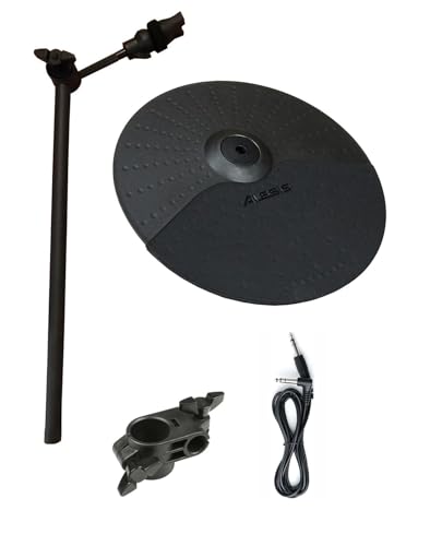 Alesis PRO 10 inch Choke Cymbal with 15 Inch Cymbal Arm/Clamp and Silverline Audio 10ft Connection Cable Bundle
