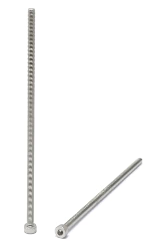 Image of iexcell 25 Pcs M4 x 120mm Thread Pitch 0.7 mm Stainless Steel 304 Hex Socket Head Cap Screws Bolts Kit