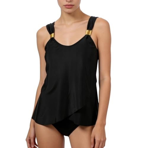 Maillot de bain grande taille Mayoii deux pièces extensible dos nu pour femme