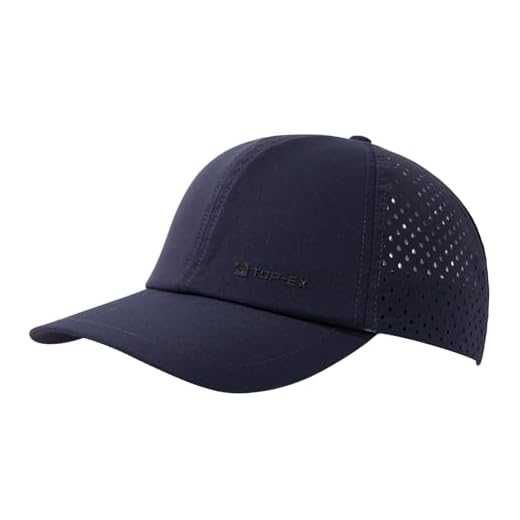 Baseball Caps Men Waterproof Lightweight Quick Dry Breathable Summer Running Hat Sports Cap Womens Ladies Ponytail Cap for Golf Adjustable Navy XL/XXL