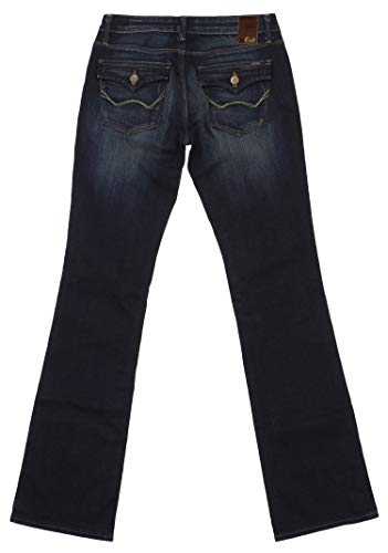 Cult of Individuality Women's Vixen Curvy Blue Jean Pants2