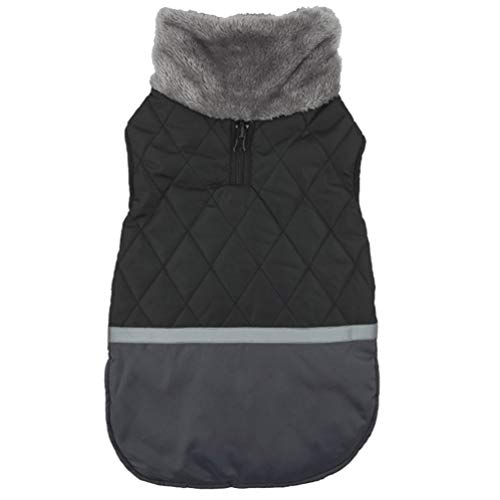 UKCOCO Colete Pet Traje PoliÃ©ster AlgodÃ£o Inverno Quente CÃ£o PulÃ´ver Roupas para Cachorrinho de