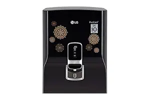 LG WW155NPB 8 litres RO+UV Water Purifier with Digital Sterilizing care and In Tank UV LED