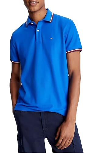 Polo Tommy Hilfiger homme wicking respirant coupe droite regular fit