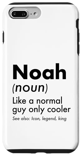 Noah Like A Normal Guy Only Cooler Legend King �t�@�[�X�g�l�[�� �X�}�z�P�[�X iPhone 7 Plus/8 Plus �p