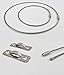 6 Sets Anti Tip Furniture Anchors for Baby Proofing, Earthquake Straps, Furniture Secure to Wall Anchors, Childproof and Home Safety, 10in