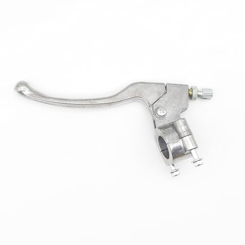 Image of 7 /8 inch 22mm Left Brake Handle Clutch Lever Perch for Coleman CT200U BT200X CT100U Predator 212 196cc 6.5HP Baja Massimo MB165 MB200 MBX10 Mini Bike CRF50 XR50 KLX110 SSR125 Pit Dirt Bike Silver