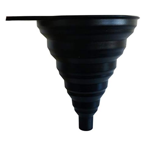 rongweiwang Zusammenklappbar Trichter Silikon Faltbare Küche-Wasser-Flasche Silikon Faltbare Trichter Flüssiges Öl Flüssig Powder Transfer Trichter Cover