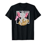 Cute Game Day Elephant Women and Girls Football T-Shirt T-Shirt