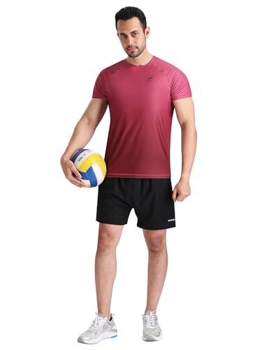 Image of Men's Swim Shirts Rash Guard UPF 50+ UV Sun Protection T-Shirt Quick Dry Fishing Beach T Shirts
