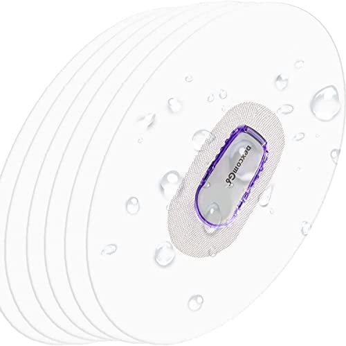 LiangMai Dexcom G6 Lot de 30 pansements transparents Sport pour capteur Dexcom G6, autocollant, imperméable et doux pour la peau, patch adhésif 14 jours, facile à appliquer sur la peau Cover