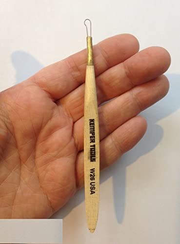 M00673 MOREZMORE Kemper W26 Combo Wire & Wood Sculpting Clay Pottery Ribbon Tool