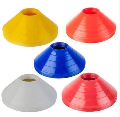 Sports Pro Disc Cones Set |Space Marker| - Agility Soccer Cones for Training, Football, Kids, Sports, Field Cone Markers (Pack of 20)-picture-14
