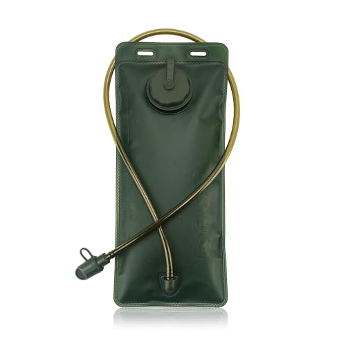 Mardingtop Hydration Bladder 2.5 Liter Leak Proof Water Bladder Military Hydration Pack Replacement for Hiking Biking Climbing Cycling Running Camping Backpack.