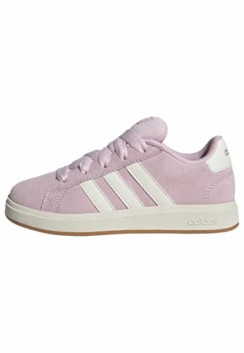 Adidas Unisex Kinder Grand Court 00s Shoes Kids, Clear Pink/Off White/Gum, 34 EU
