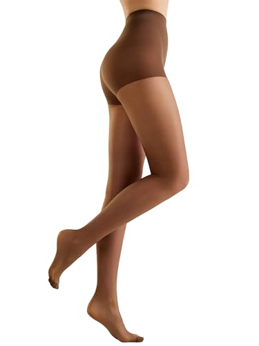 Image of Conte Sheer Full Support Compression Pantyhose Tights with Control Top Active 20 Den