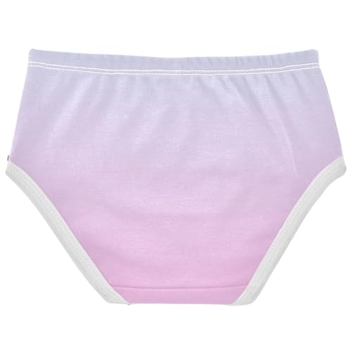 Joisal Elegant Blue Pearl Pink Gradient Little Girl Panties Toddler Girls Underwear Cotton Personalized Kids Briefs Undies 2t2