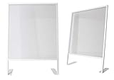Mit 2 mm Glasklar-Folie (statt Plexiglas) und somit bruchsicher, reißfest, kratzunempfindlich und individuell zuschneidbar, hält Temperaturen zwischen -30° und +60° C aus