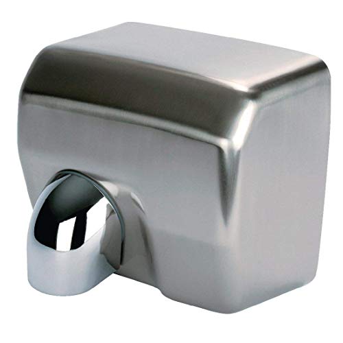 Image of Bath Guru Automatic Stainless Steel SS 304 High Speed Fast Dry Hand Dryer (Chrome)