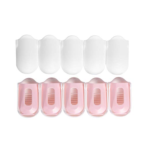 Neonail - 10 clip per rimuovere l'ibrido UV Rosa