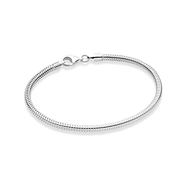 Miabella-Solid-925-Sterling-Silver-Italian-3mm-Snake-Chain-Bracelet-for-Women-Men-Teen-Girls-Charm-Bracelet-65-7-75-8-85-9-Inch-Made-in-Italy Miabella Solid 925 Sterling Silver Italian 3mm Snake Chain Bracelet for Women Men Teen Girls, Charm Bracelet, Made in Italy (Length 7.0 Inches (Small))
