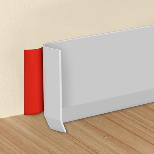 Plinthe flexible autocollante en vinyle haut de gamme Storystore gris