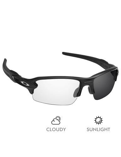 Image of Alphax Polarized Replacement Lenses for Oakley Flak 2.0 OO9295 59mm Sunglasses | Glare Reduction | Precision Cutting
