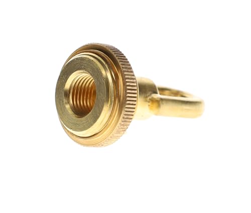 Image of B&P Lamp 1 3 /4 inch Ht. Brass Screw Collar Loop, Tap 1 /4F