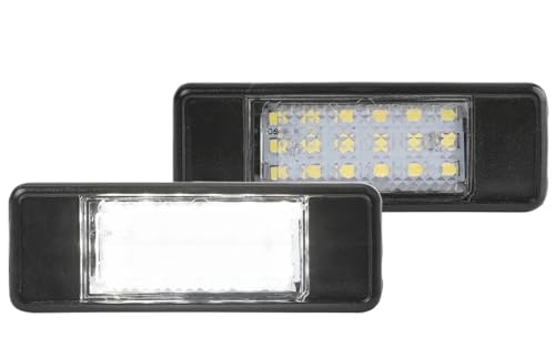 Luces de matrícula LED acabado xenón blanco para Benz Viano Vito W639 premium de 2 uds