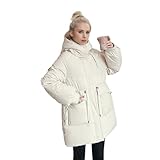 Photo Gallery lqhwdnjb zhangxin - piumino invernale da donna, in cotone, lunghezza media, in cotone, bianco, xl Photo Gallery lqhwdnjb zhangxin - piumino invernale da donna, in cotone, lunghezza media, in cotone, bianco, xl
