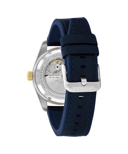Image of Tommy Hilfiger Men's Automatic Watch with Silicone Strap